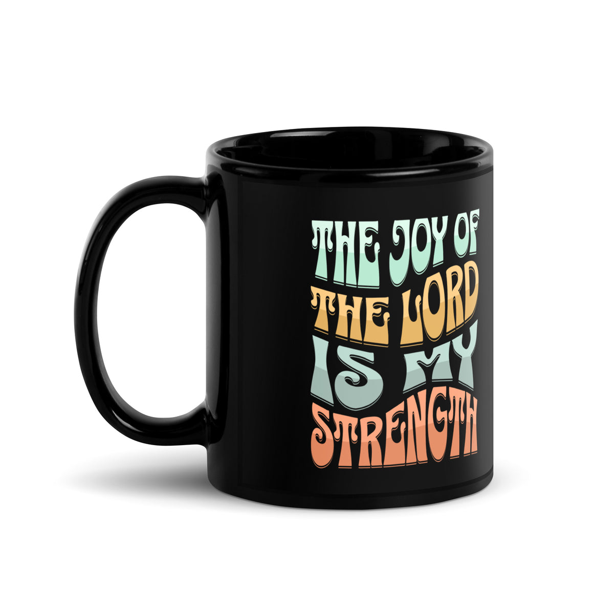 Black Glossy Mug