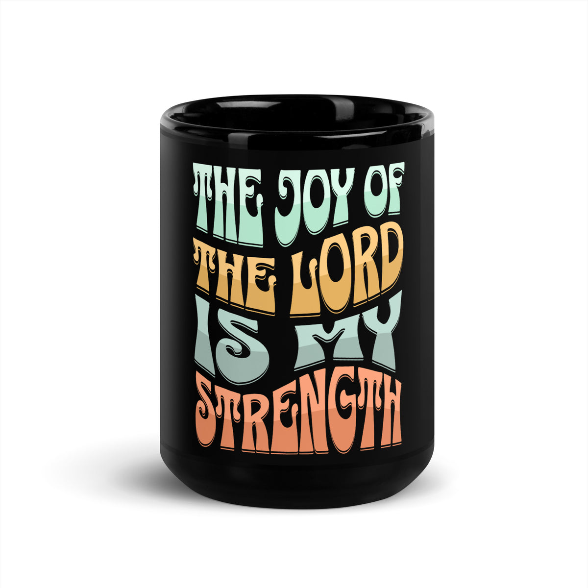 Black Glossy Mug