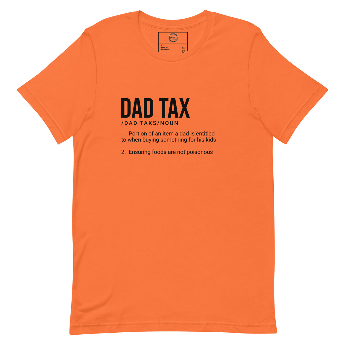 Dad Tax t-shirt