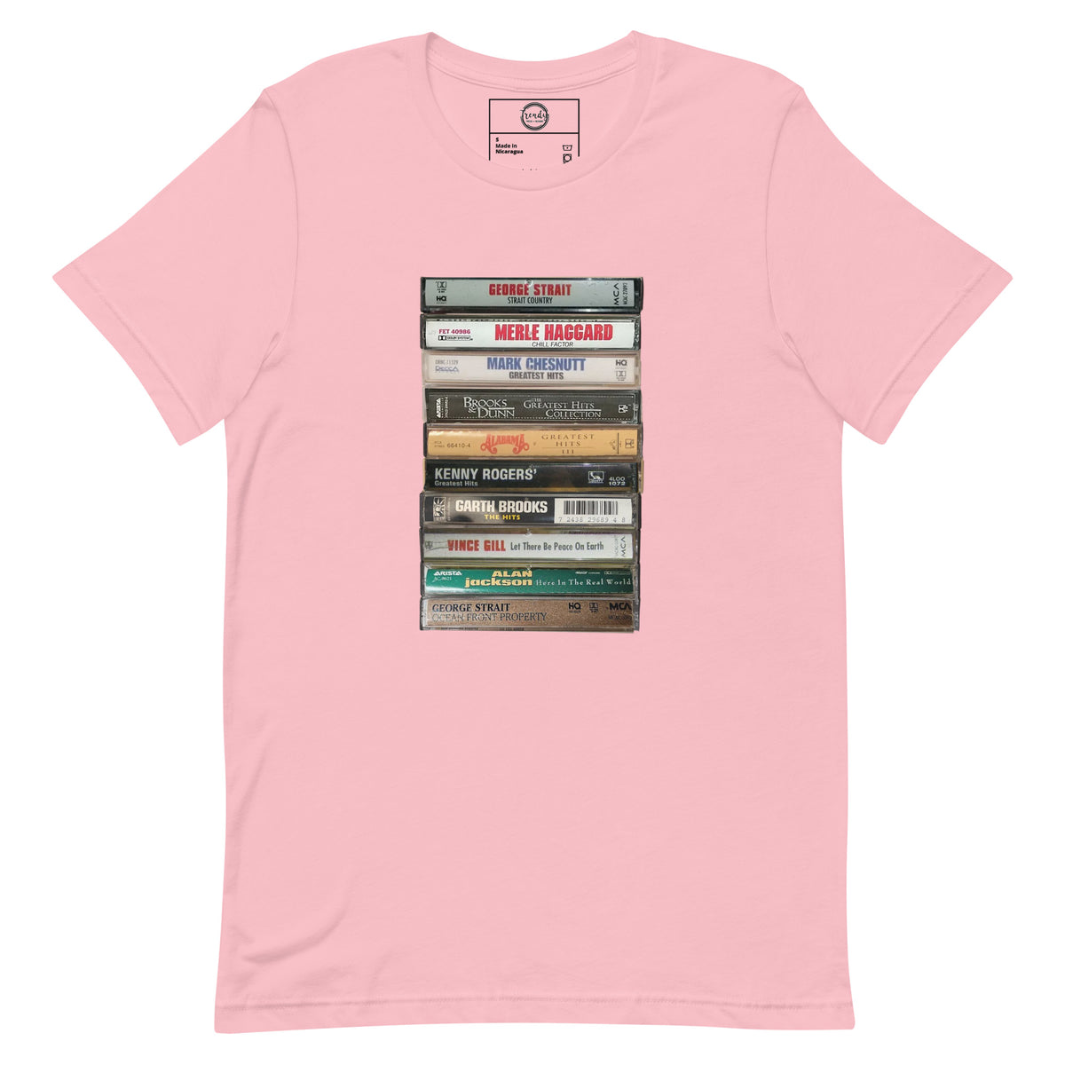 Country Music Cassette T-Shirt