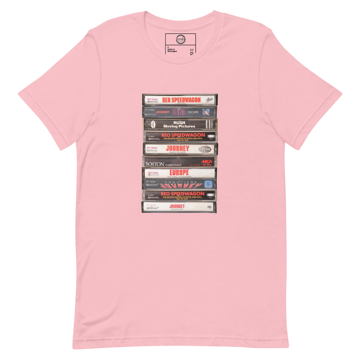 Classic Rock Cassette t-shirt