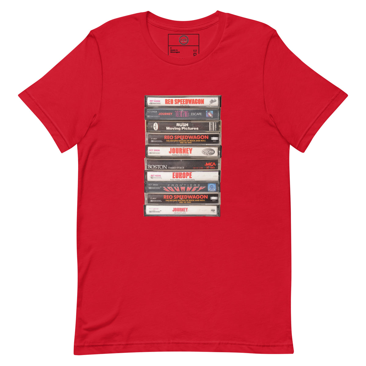 Classic Rock Cassette t-shirt