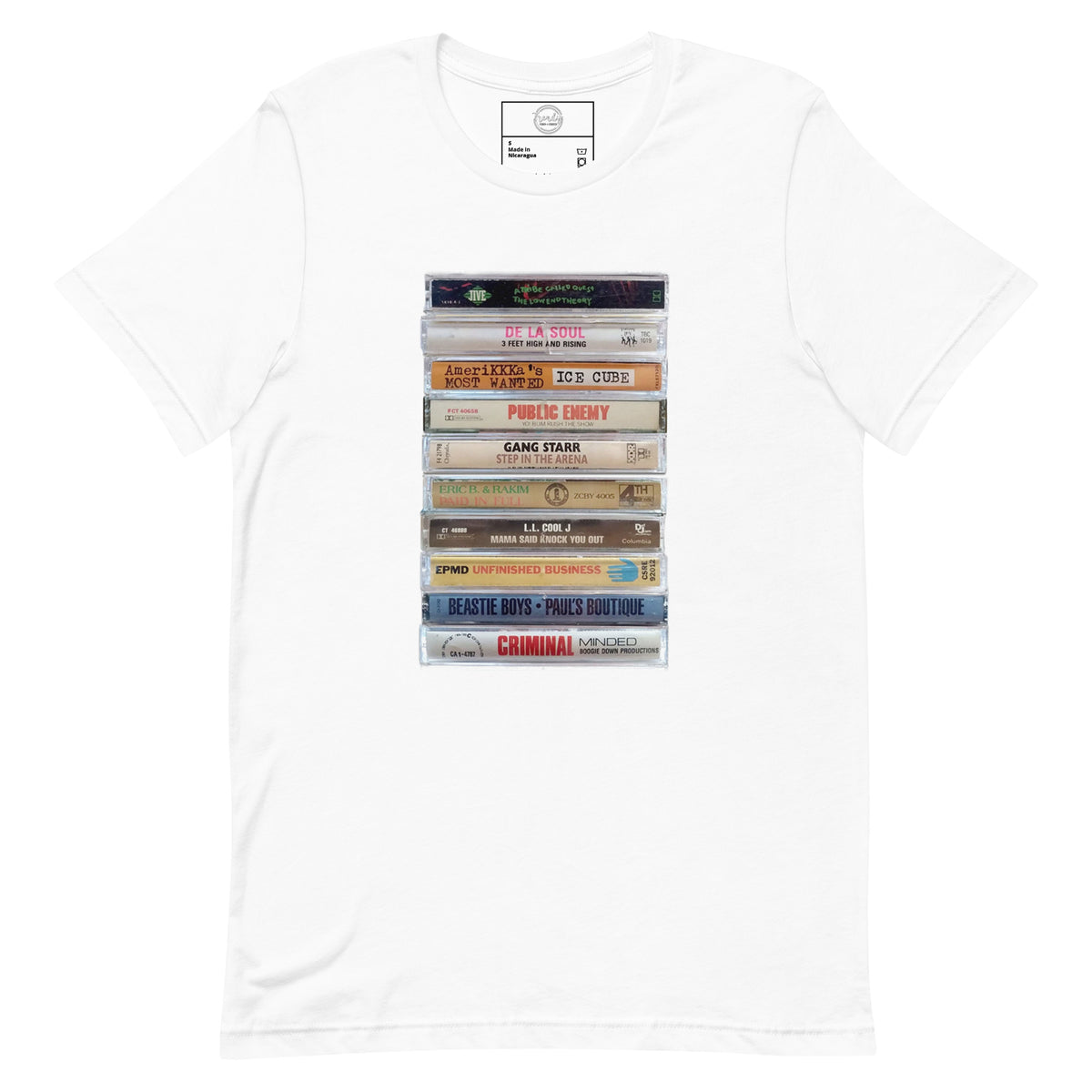 Hip Hop Cassette t-shirt