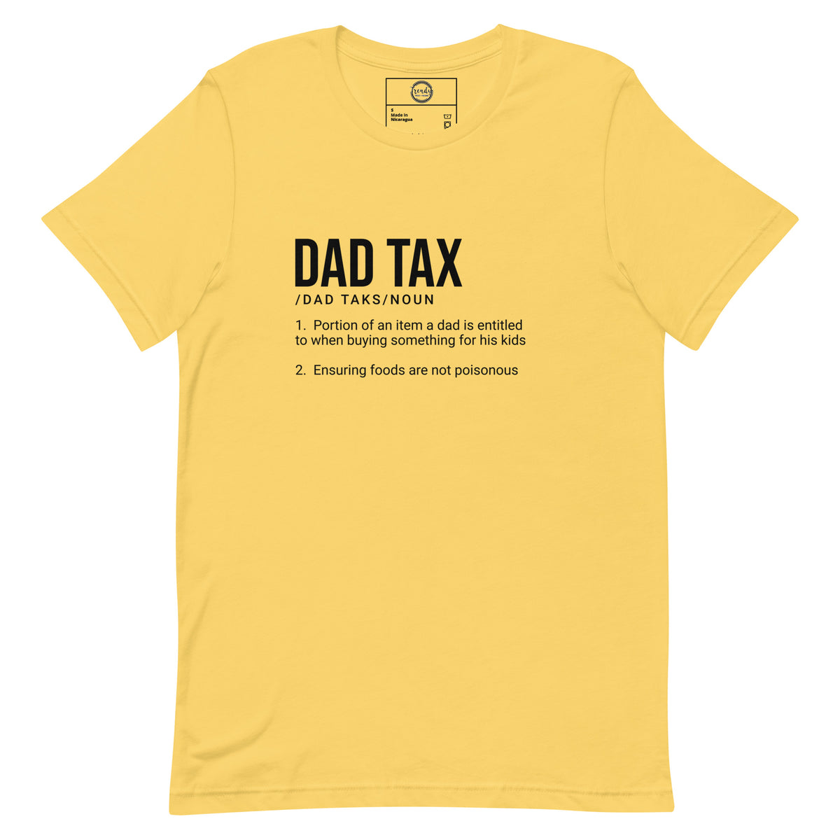Dad Tax t-shirt