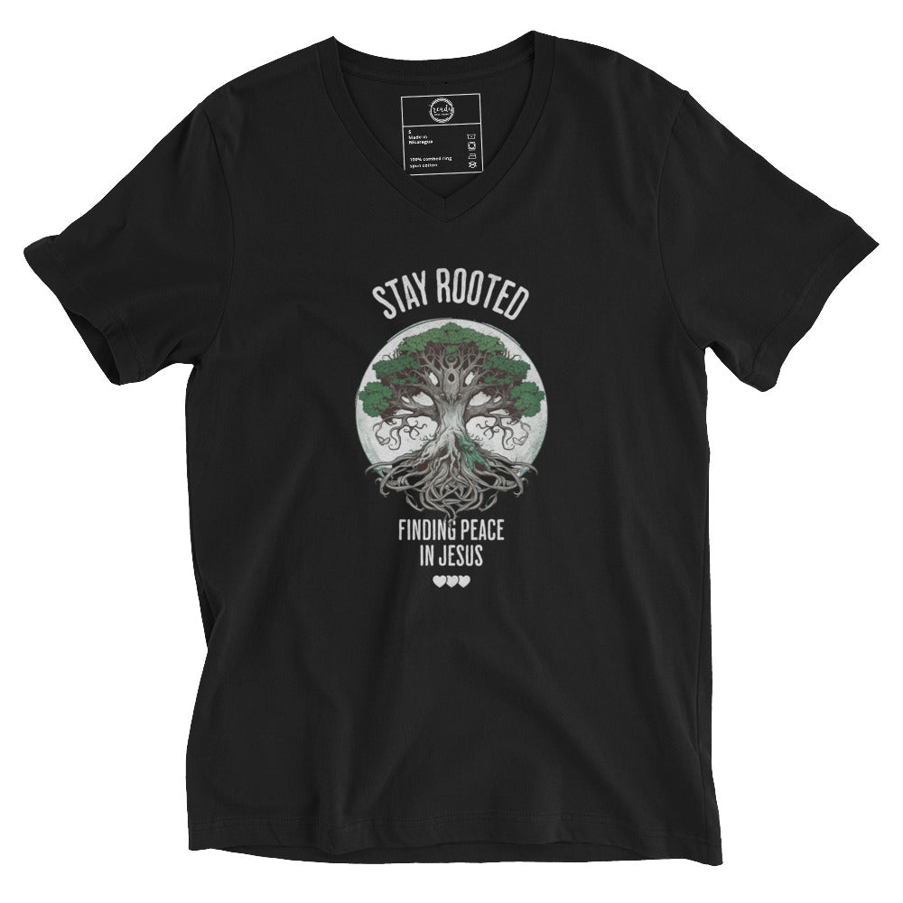 Stay Rooted V-Neck T-Shirt