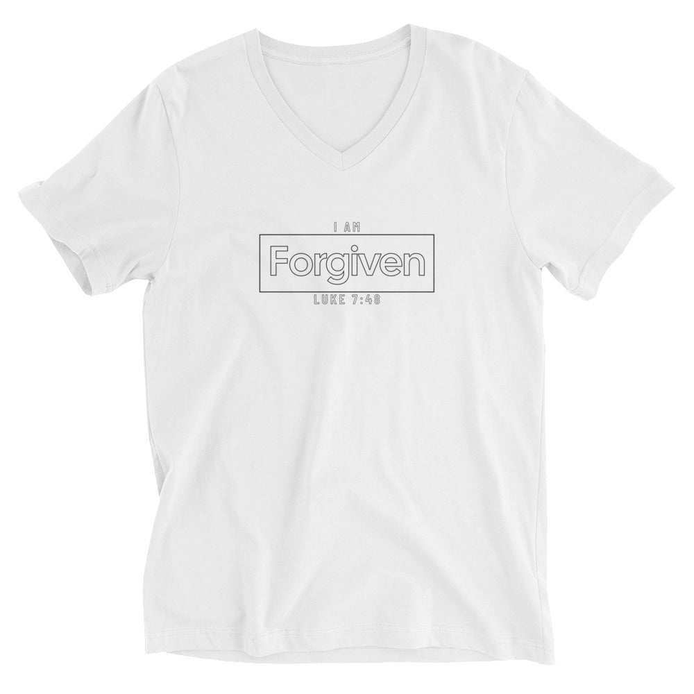 Luke 7:48 V-Neck T-Shirt